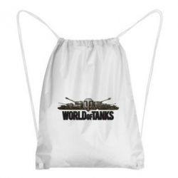 Рюкзак-мішок World Of Tanks 3D Logo-PrintSalon Рюкзак-мішок World Of Tanks 3D Logo