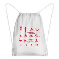 Рюкзак-мішок Йога life 2 - PrintSalon