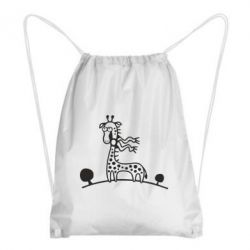 Рюкзак-мешок жираф - PrintSalon