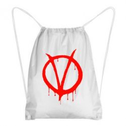 Рюкзак-мешок Знак Вендетты - PrintSalon