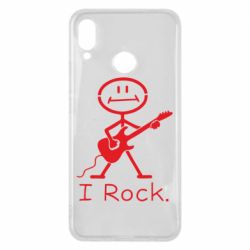 Чехол для Huawei P Smart Plus 2018 С гитарой - PrintSalon