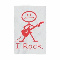 Полотенце с принтом С гитарой - PrintSalon