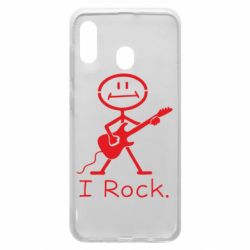 Чехол для Samsung A30 С гитарой - PrintSalon