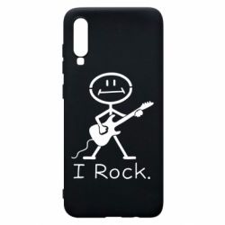 Чехол для Samsung A70 С гитарой - PrintSalon