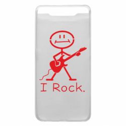 Чехол для Samsung A80 С гитарой - PrintSalon