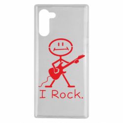 Чехол для Samsung Note 10 С гитарой - PrintSalon