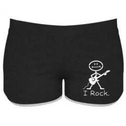 Женские шорты С гитарой - PrintSalon