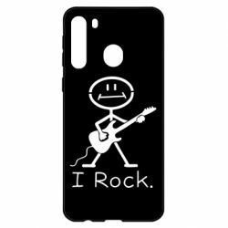 Чехол для Samsung A21 С гитарой - PrintSalon