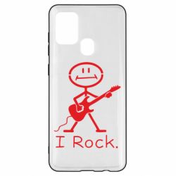 Чехол для Samsung A21s С гитарой - PrintSalon