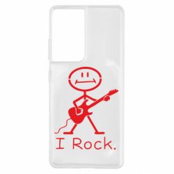 Чехол для Samsung S21 Ultra С гитарой - PrintSalon