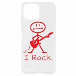 Чехол для Xiaomi Mi11 Lite С гитарой - PrintSalon