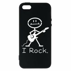 Чехол для iPhone5/5S/SE С гитарой - PrintSalon