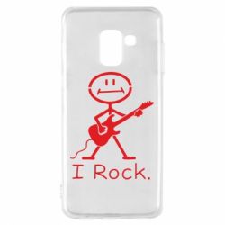 Чехол для Samsung A8 2018 С гитарой - PrintSalon