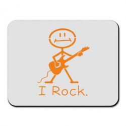 Коврик для мыши С гитарой - PrintSalon