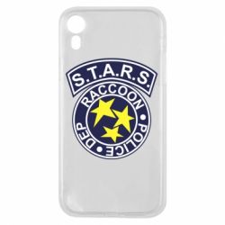 Чехол для iPhone XR S.T.A.R.S. police dep - PrintSalon