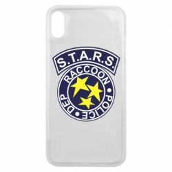 Чехол для iPhone Xs Max S.T.A.R.S. police dep - PrintSalon
