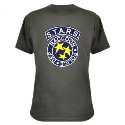 Камуфляжная футболка S.T.A.R.S. police dep - PrintSalon