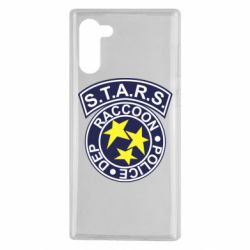 Чехол для Samsung Note 10 S.T.A.R.S. police dep - PrintSalon