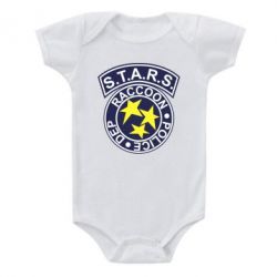Детский бодик S.T.A.R.S. police dep - PrintSalon
