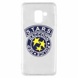 Чехол для Samsung A8 2018 S.T.A.R.S. police dep - PrintSalon