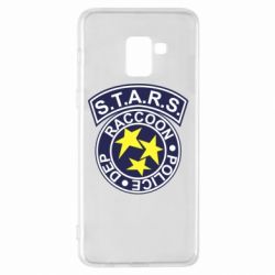 Чехол для Samsung A8+ 2018 S.T.A.R.S. police dep - PrintSalon