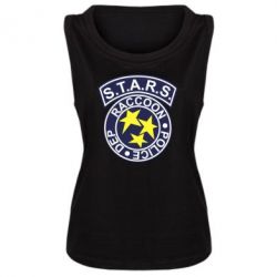 Женская майка S.T.A.R.S. police dep - PrintSalon