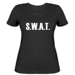 Женская футболка S.W.A.T. - PrintSalon