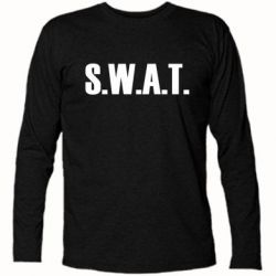 Футболка с длинным рукавом S.W.A.T. - PrintSalon