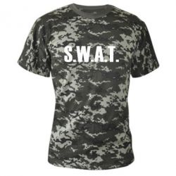 Камуфляжная футболка S.W.A.T. - PrintSalon