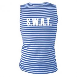 Майка-тельняшка S.W.A.T. - PrintSalon