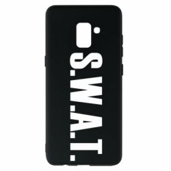 Чехол для Samsung A8+ 2018 S.W.A.T. - PrintSalon