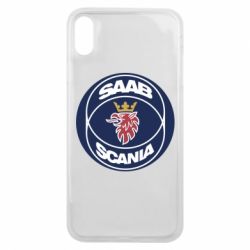 Чехол для iPhone Xs Max SAAB Scania - PrintSalon