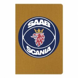 Блокнот с принто SAAB Scania - PrintSalon