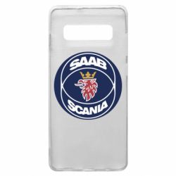 Чехол для Samsung S10+ SAAB Scania - PrintSalon