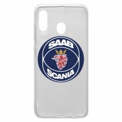Чехол для Samsung A20 SAAB Scania - PrintSalon