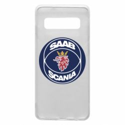 Чехол для Samsung S10 SAAB Scania - PrintSalon