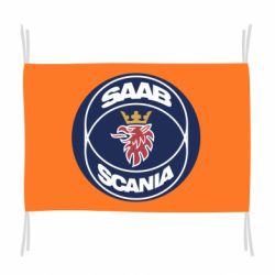 Флаг SAAB Scania - PrintSalon