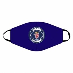Маска многоразовая SAAB Scania - PrintSalon