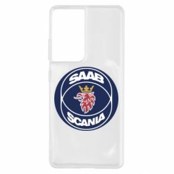 Чехол для Samsung S21 Ultra SAAB Scania - PrintSalon