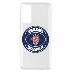 Чехол для Huawei P Smart 2021 SAAB Scania - PrintSalon