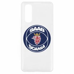 Чехол для Oppo Find X2 SAAB Scania - PrintSalon