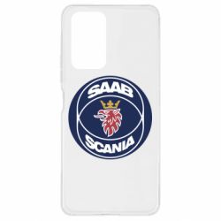 Чехол для Xiaomi Redmi Note 10 Pro SAAB Scania - PrintSalon