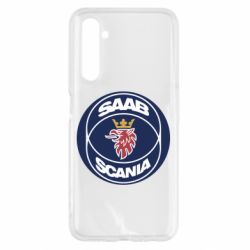 Чехол для Realme 6 SAAB Scania - PrintSalon