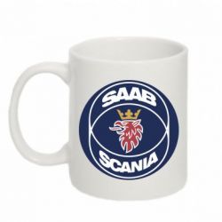 Чашка 320ml SAAB Scania - PrintSalon