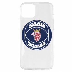 Чехол для iPhone 14 Plus SAAB Scania - PrintSalon