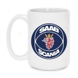 Чашка 420ml SAAB Scania - PrintSalon