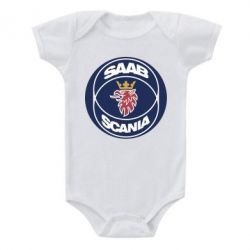 Детский бодик SAAB Scania - PrintSalon