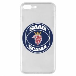 Чехол для iPhone 8 Plus SAAB Scania - PrintSalon