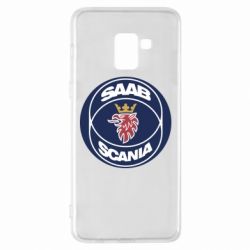 Чехол для Samsung A8+ 2018 SAAB Scania - PrintSalon
