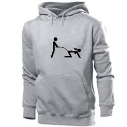 Мужское худи Садо-мазо - PrintSalon